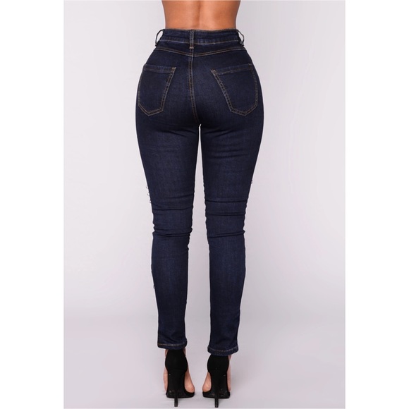 Dark blue jeans - Picture 3 of 7